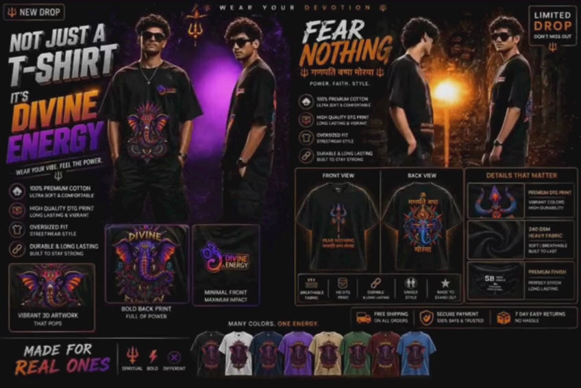 Load video: Limited drop. Unlimited energy. Watch the story behind the design.
